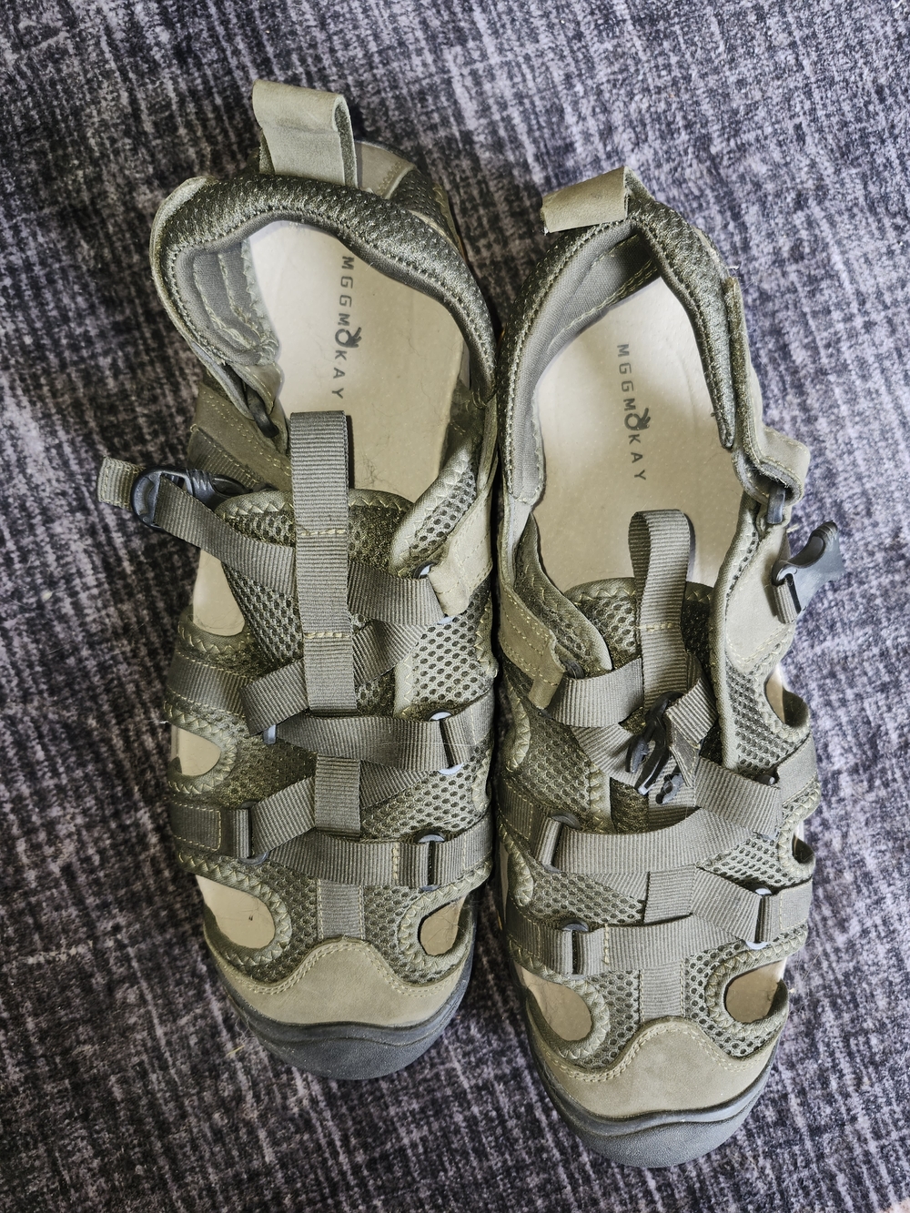 Olive Green Men's Outdoor Sandals